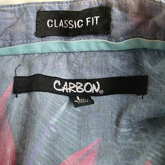 3/25$ Carbon button classic shirt Tropical Beach - Picture 7 of 8
